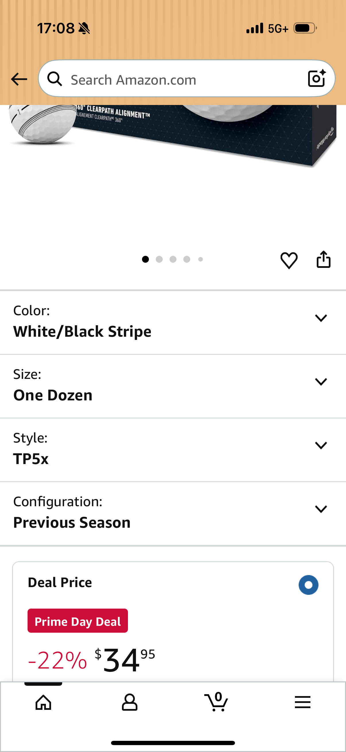 Taylor Made TP5x STRIPE (12 Count)