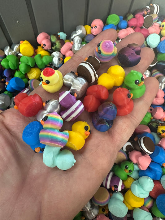 Multi-Pack Of Mini Ducks In Assorted Colors