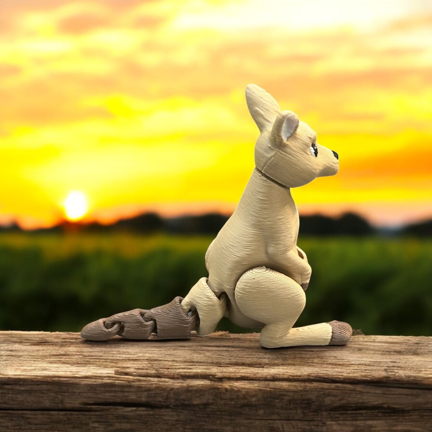 Lexi-Roo Kangaroo Fidget Toy