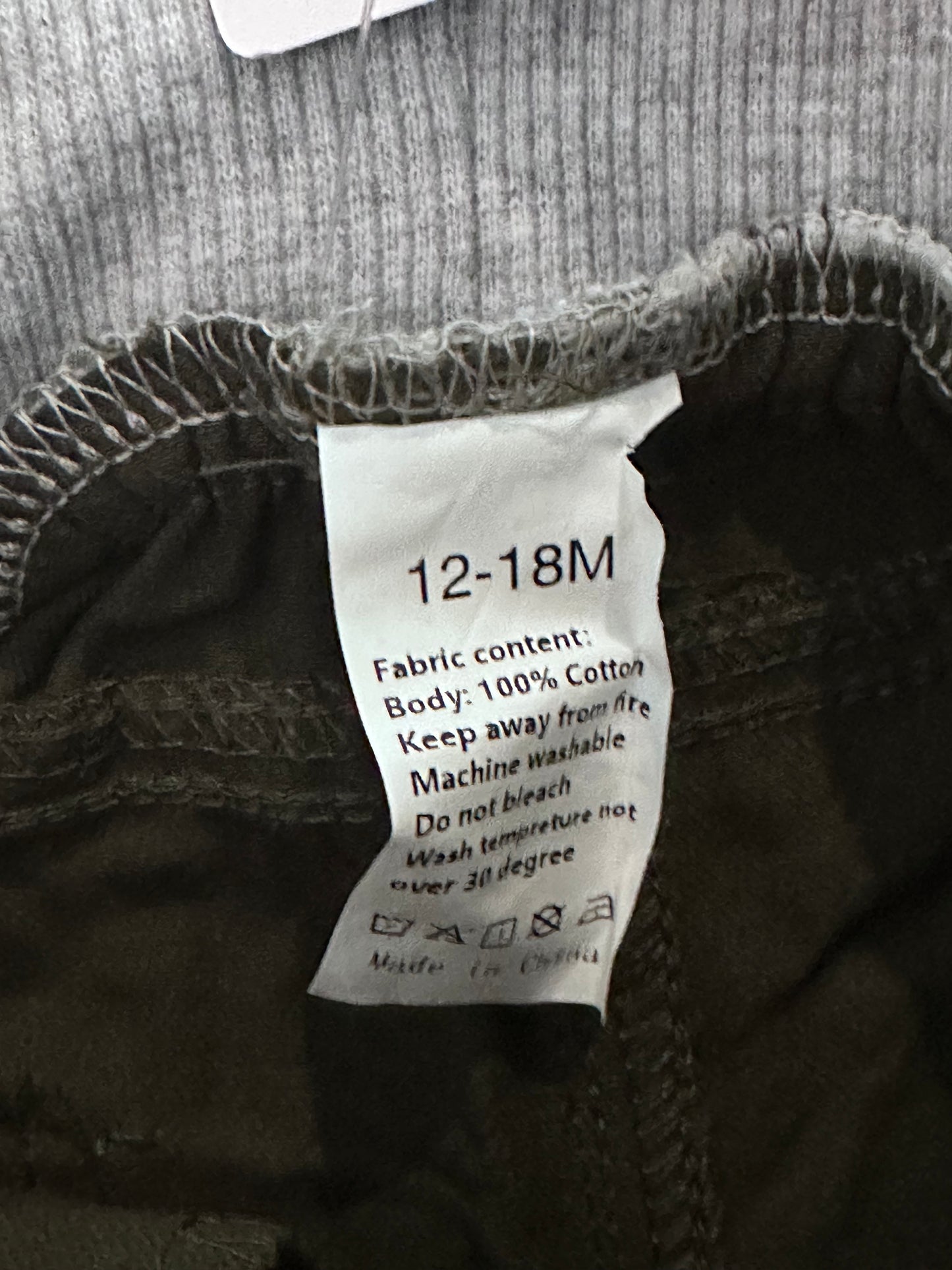 Children’s Pull On shorts (Size 12-18 Month )