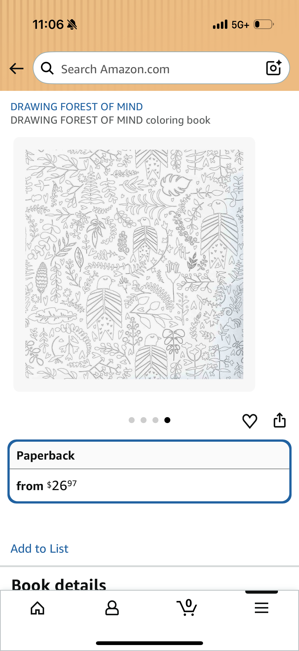 DRAWING FOREST OF MIND Coloring Book