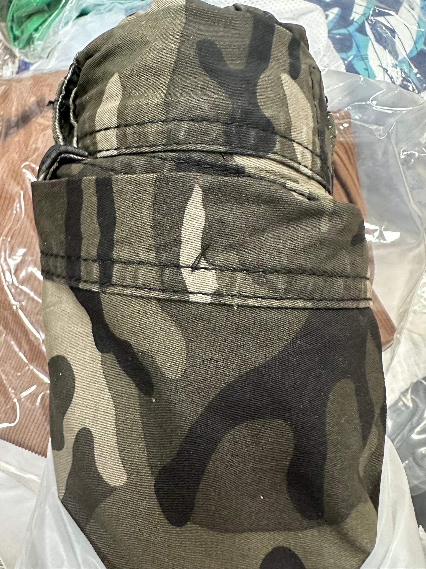 Alfiudad Womens Cargo Pants with Pockets, Women's Casual Military Army Hiking Combat Tactical Work Pants Trousers (Size 6)