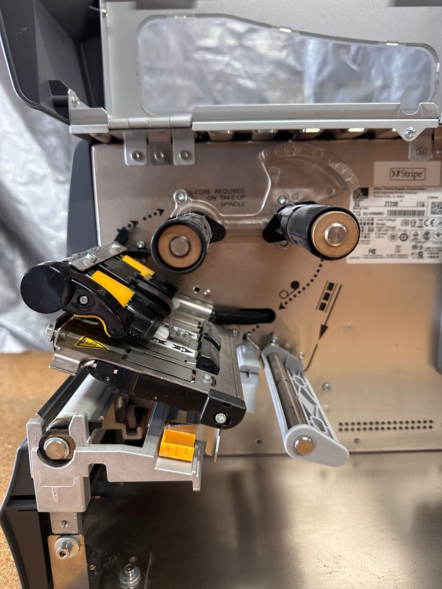 ZEBRA Technologies ZT230 Label Printer, Monochrome, Direct Thermal/Thermal Transfer (O367)