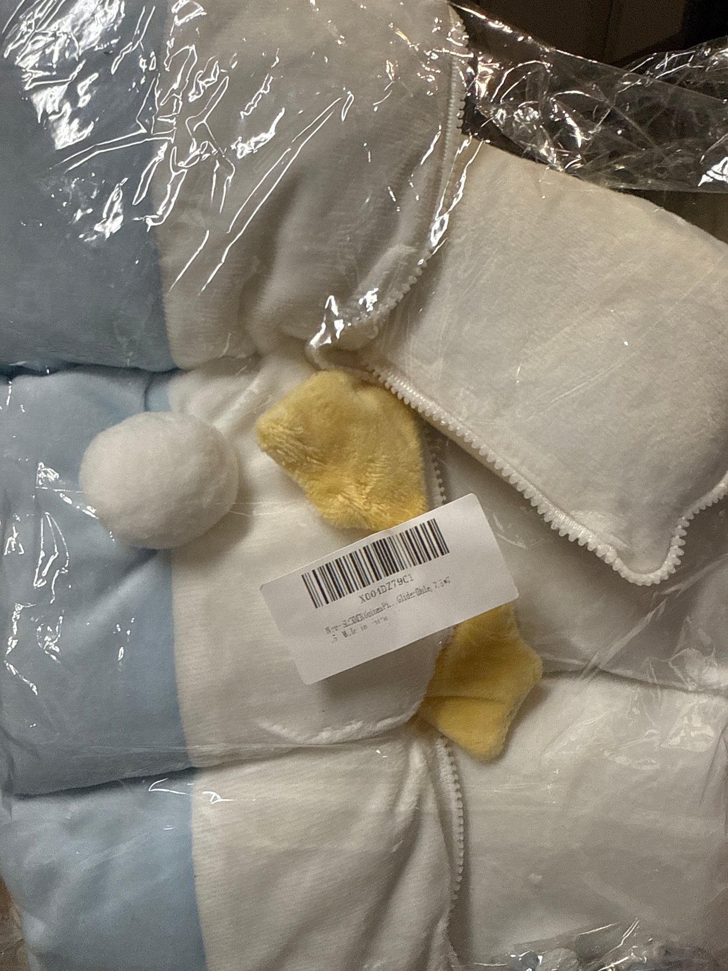 SLCXRER Guinea Pig Rat Hammock Thicken Warm Hideout Small Animal Cute Duck Shape Cozy House Bedding Sleeping Cushion Cage Nest for Chinchilla Parrot Sugar Glider(Bule, 7.5 * 7.5