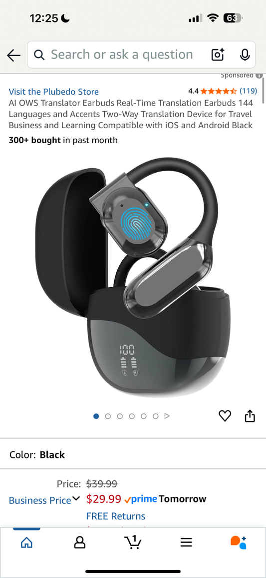 Translator Earbuds Real Time Translation