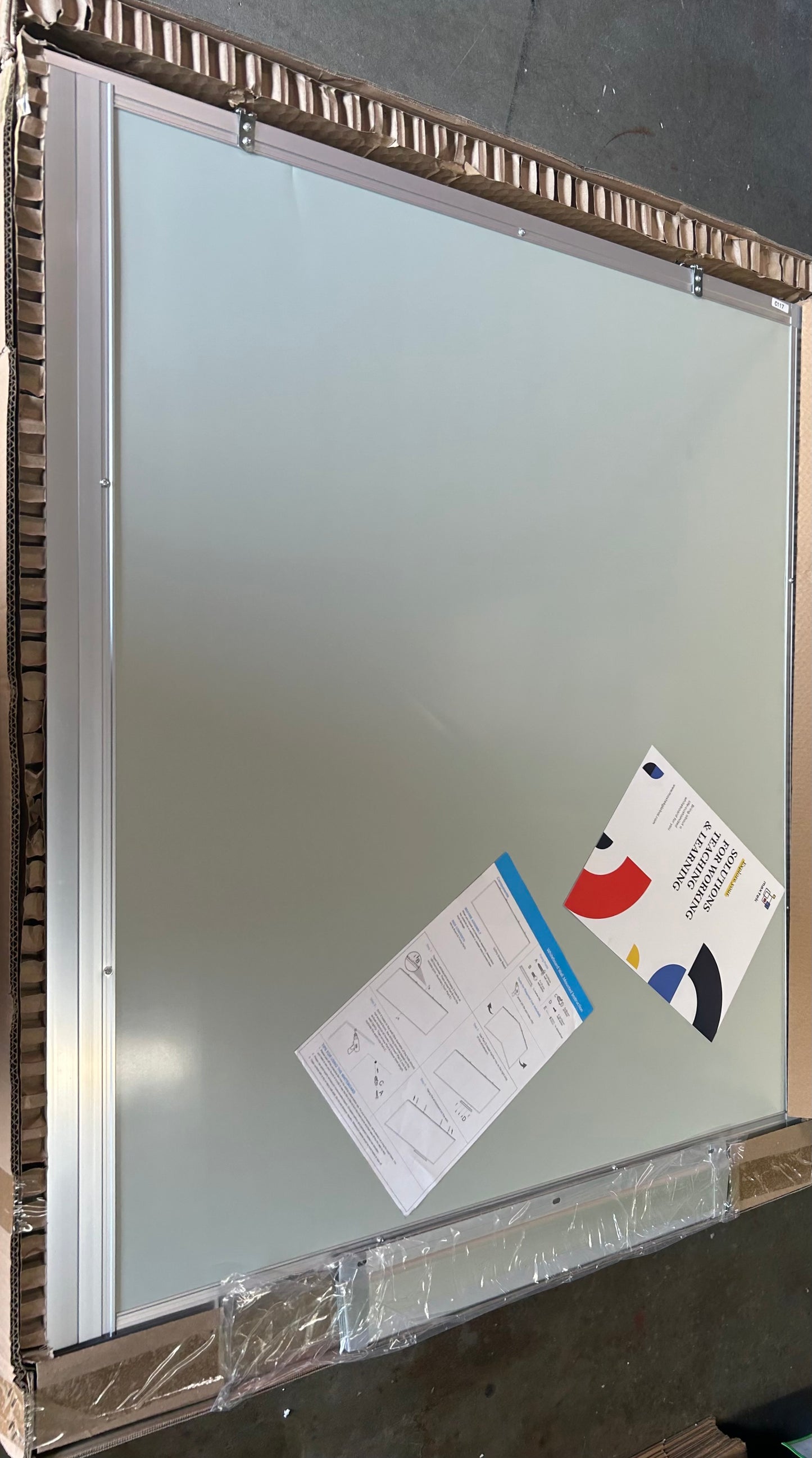 New - Dry Erase Foldable Whiteboard 72”x40” (O412)