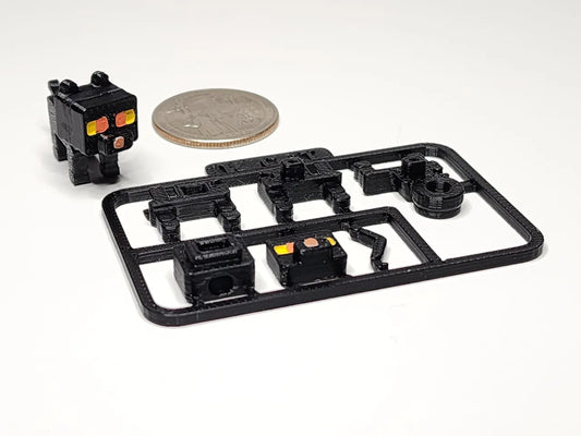 Minecraft Inspired Mini Building Kit Card - Cat