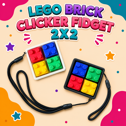 Lego Brick Clicker Fidget