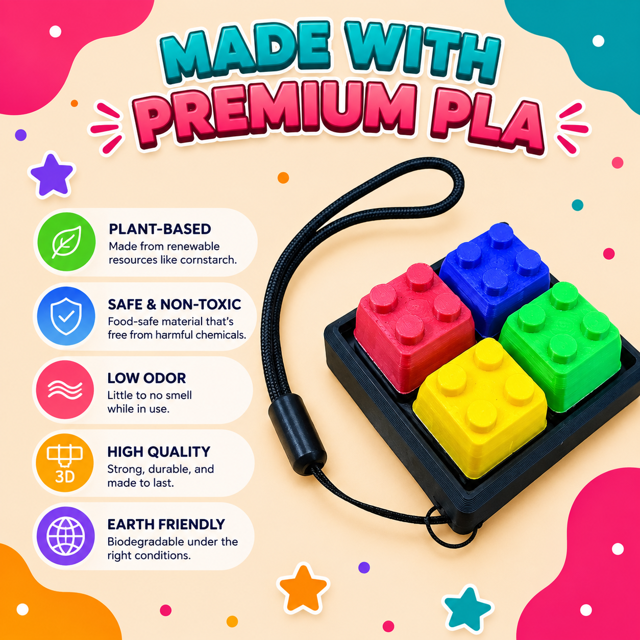 Lego Brick Clicker Fidget