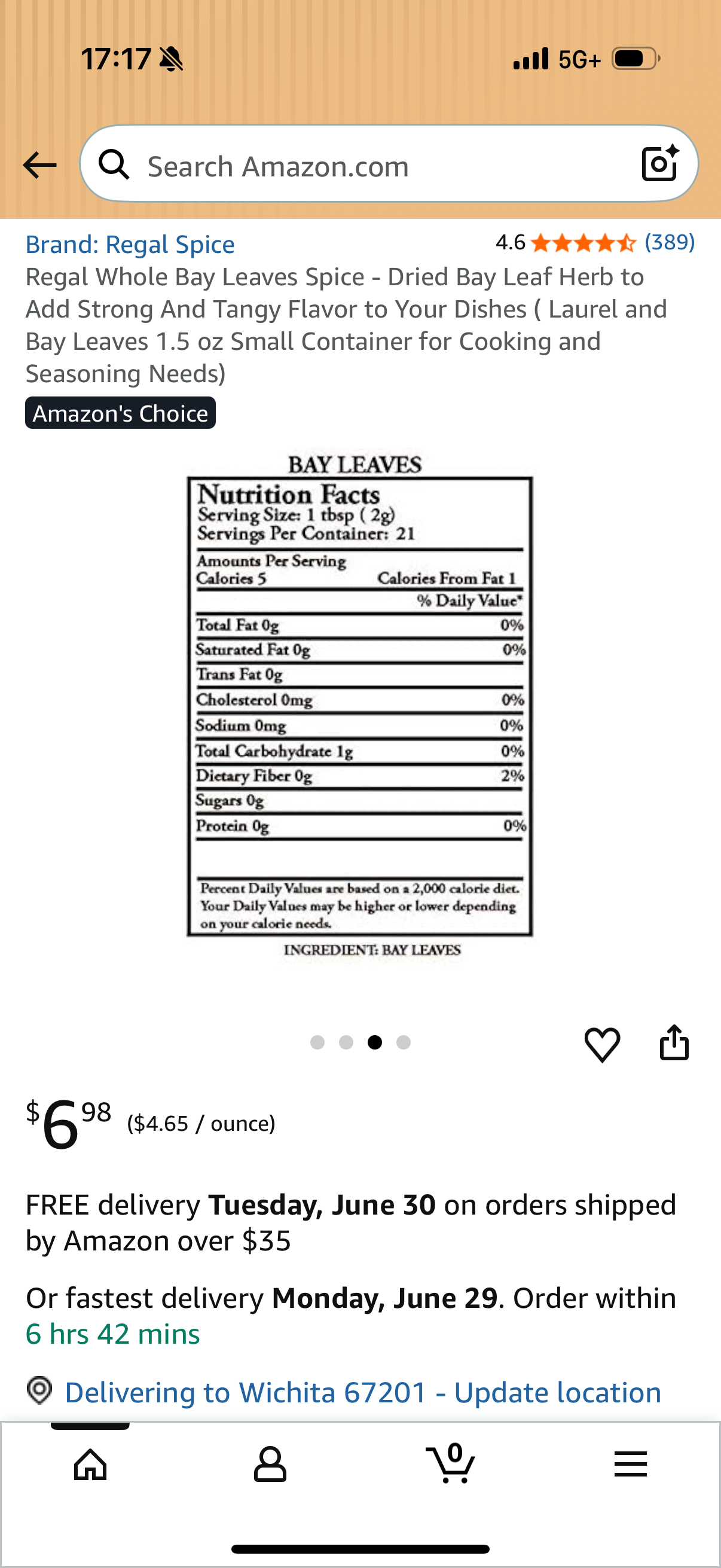 Regal Whole Bay Leaves Spice - Dried Bay Leaf Herb to Add Strong And Tangy Flavor to Your Dishes ( Laurel and Bay Leaves 1.5 oz Small Container for Cooking and Seasoning Needs) Best By: 6/24/2027