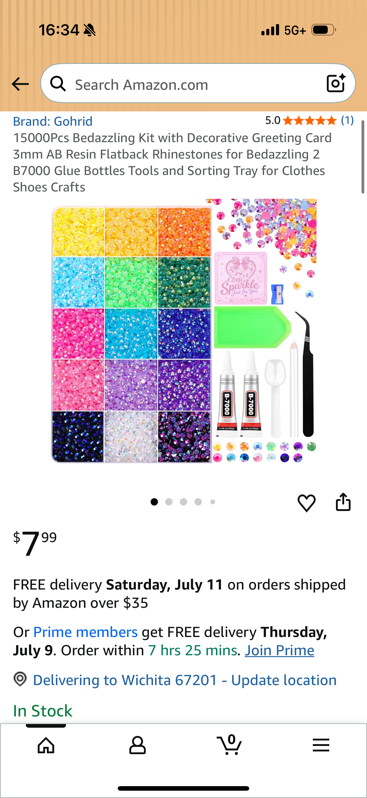 15000Pcs Bedazzling Kit with Decorative Greeting Card 3mm AB Resin Flatback Rhinestones for Bedazzling 2 B7000 Glue Bottles Tools and Sorting Tray for Clothes Shoes Crafts