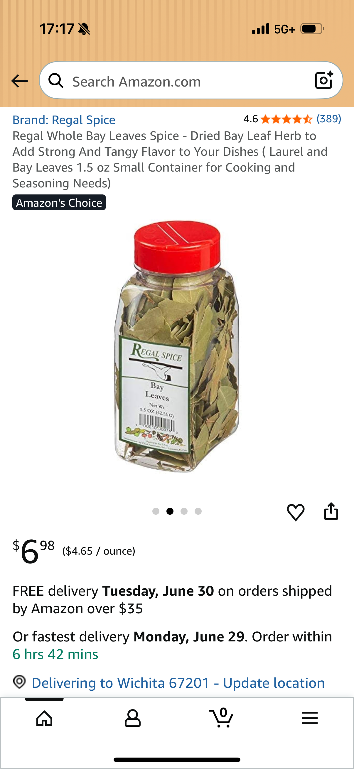 Regal Whole Bay Leaves Spice - Dried Bay Leaf Herb to Add Strong And Tangy Flavor to Your Dishes ( Laurel and Bay Leaves 1.5 oz Small Container for Cooking and Seasoning Needs) Best By: 6/24/2027