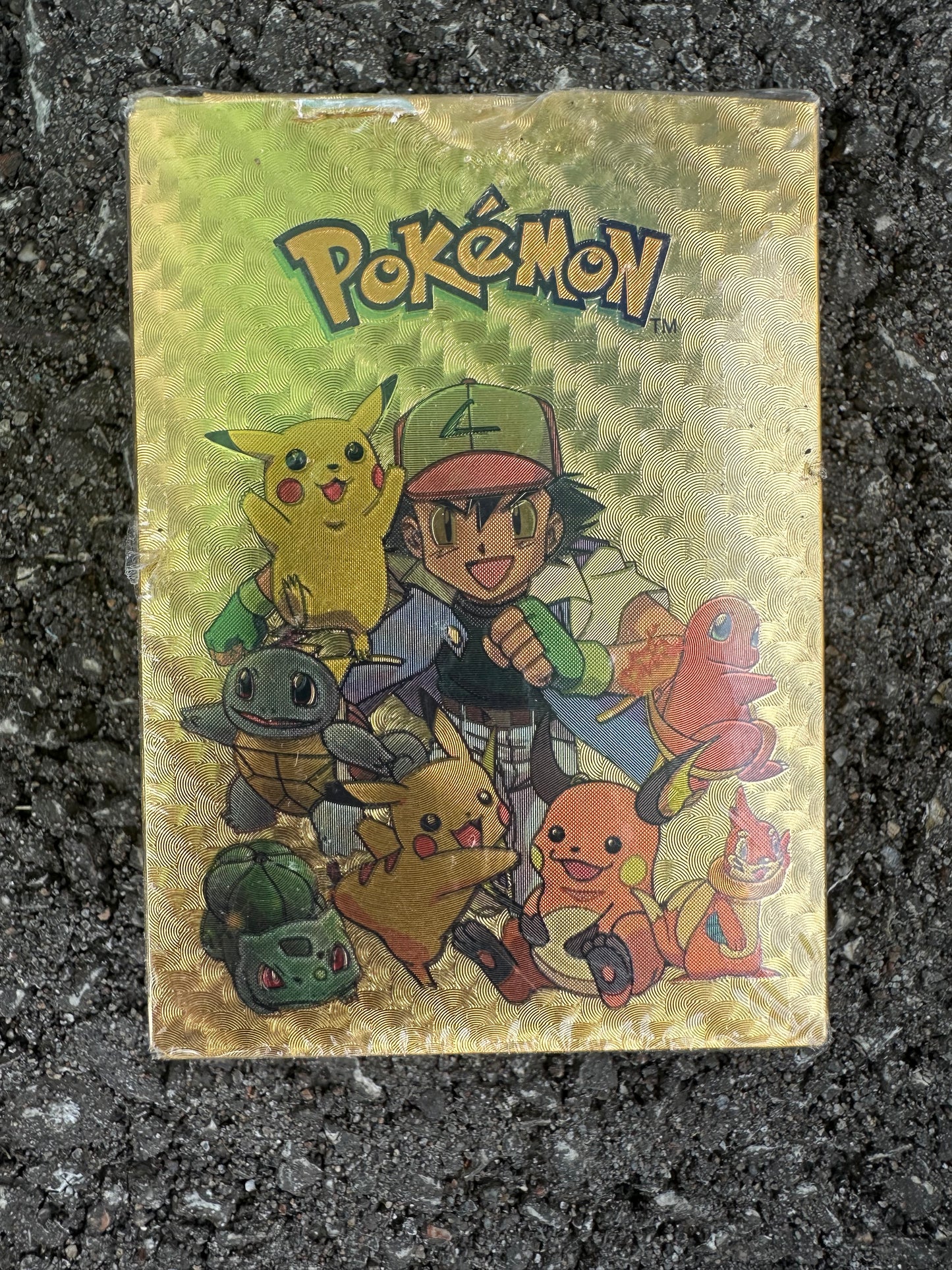 Pokemon Card Set 13 (Gold Super Size Pack)