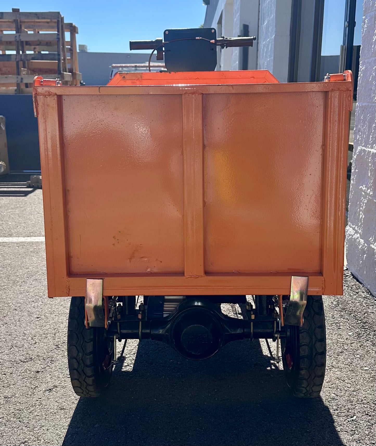 Arczorix [3-in-1] Electric Wheelbarrow Utility Cart, Electric Powered Cart 48V 20Ah 1000W Capacity 2205Lbs (One Ton), Material Hauler, Utility Cart Wagon (G876)