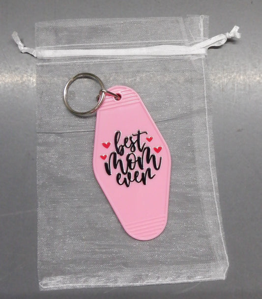 Hotel Keychain - Best Mom Ever