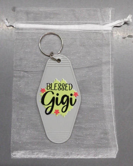 Hotel Keychain - Blessed Gigi