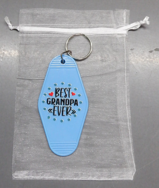 Hotel Keychain - Best Grandpa Ever