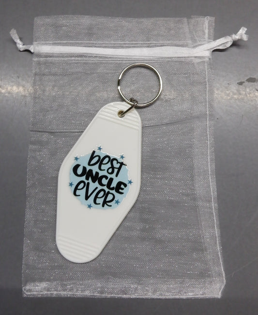 Hotel Keychain - Best Uncle Ever
