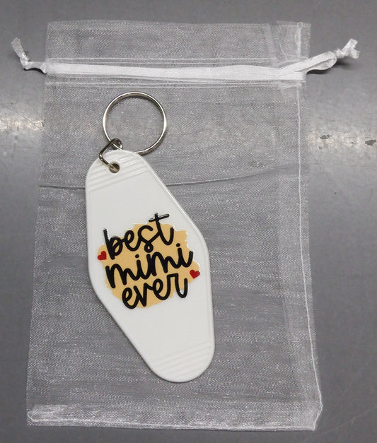 Hotel Keychain - Best Mimi Ever