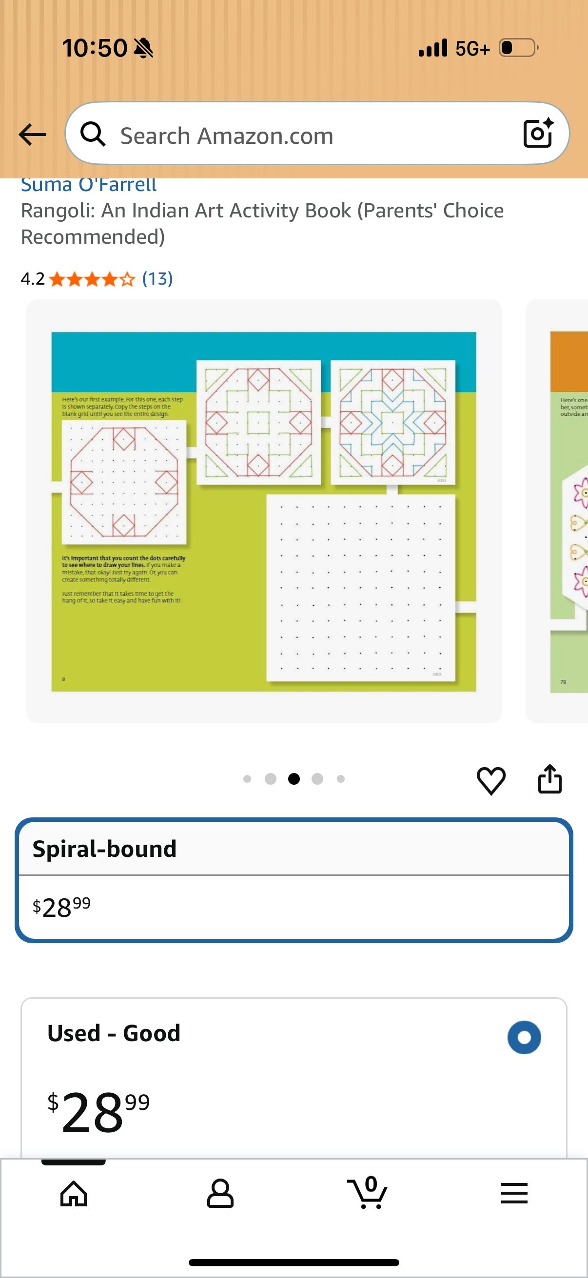Rangoli: An Indian Art Activity Book