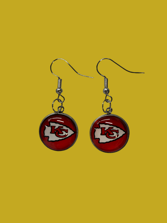 KC Chiefs Earrings