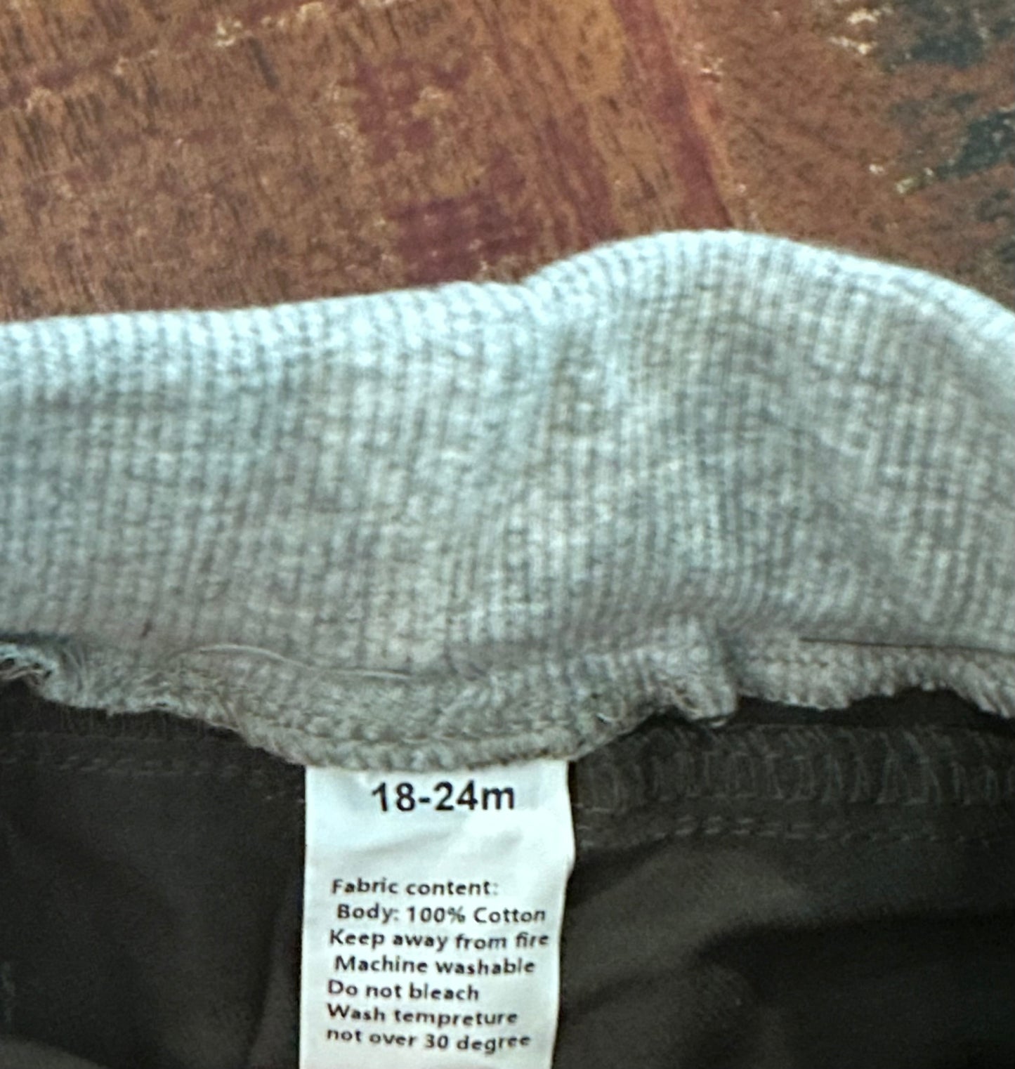 Children’s Pull On shorts (Size 18-24 Months)