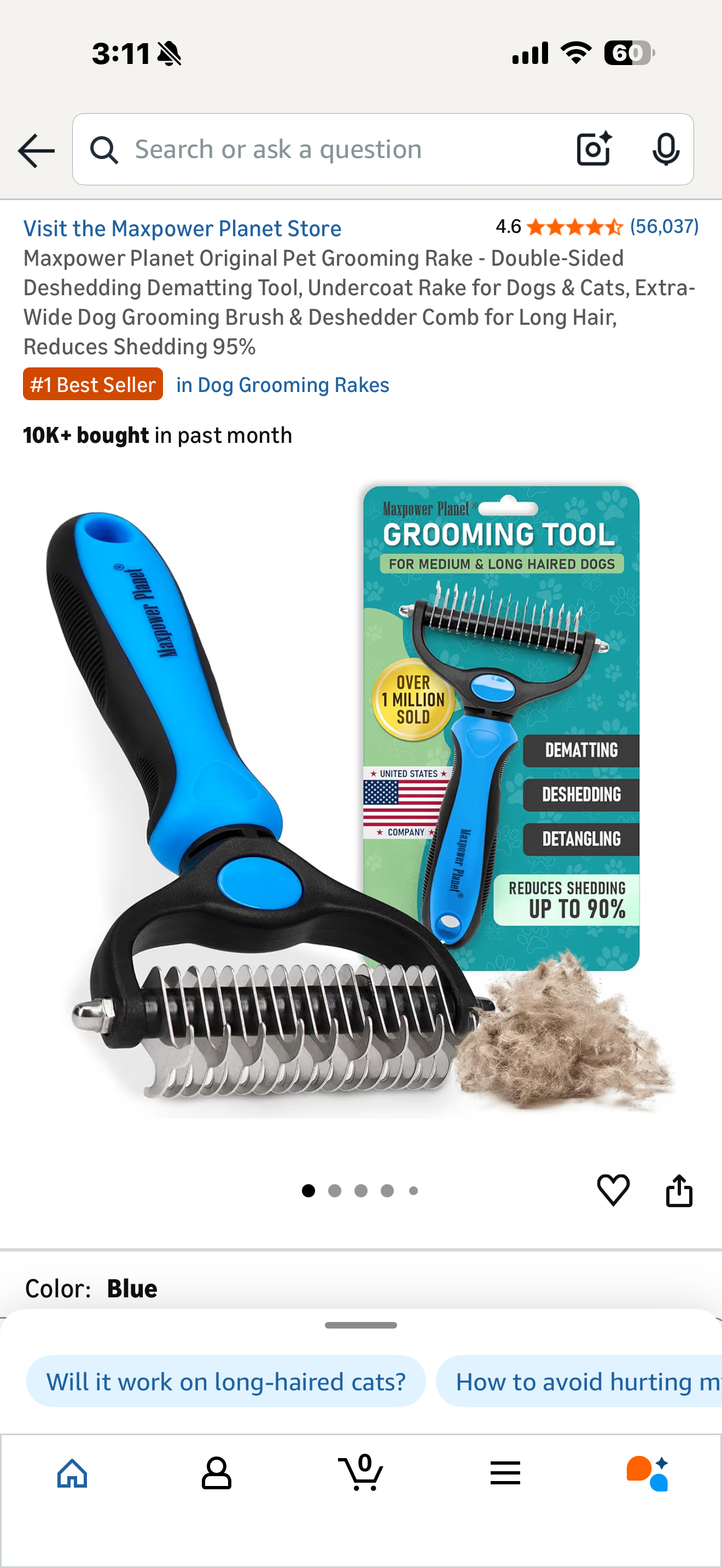 Pet Brush & Hair Remover Combo Pack
