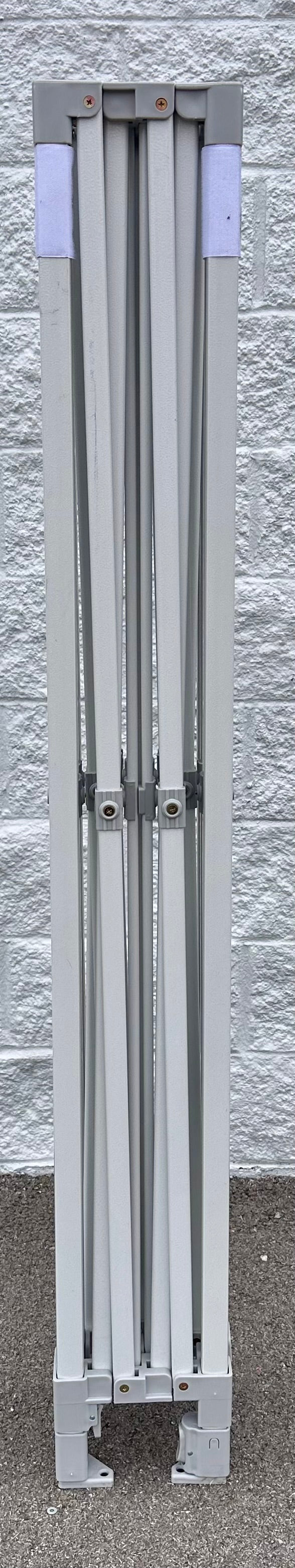 ABCCANOPY 10x10 Pop up Canopy Tent with Sidewalls and Awning, Outdoor Tent for Parties, Market, Commercial Events, WHITE (CP7)