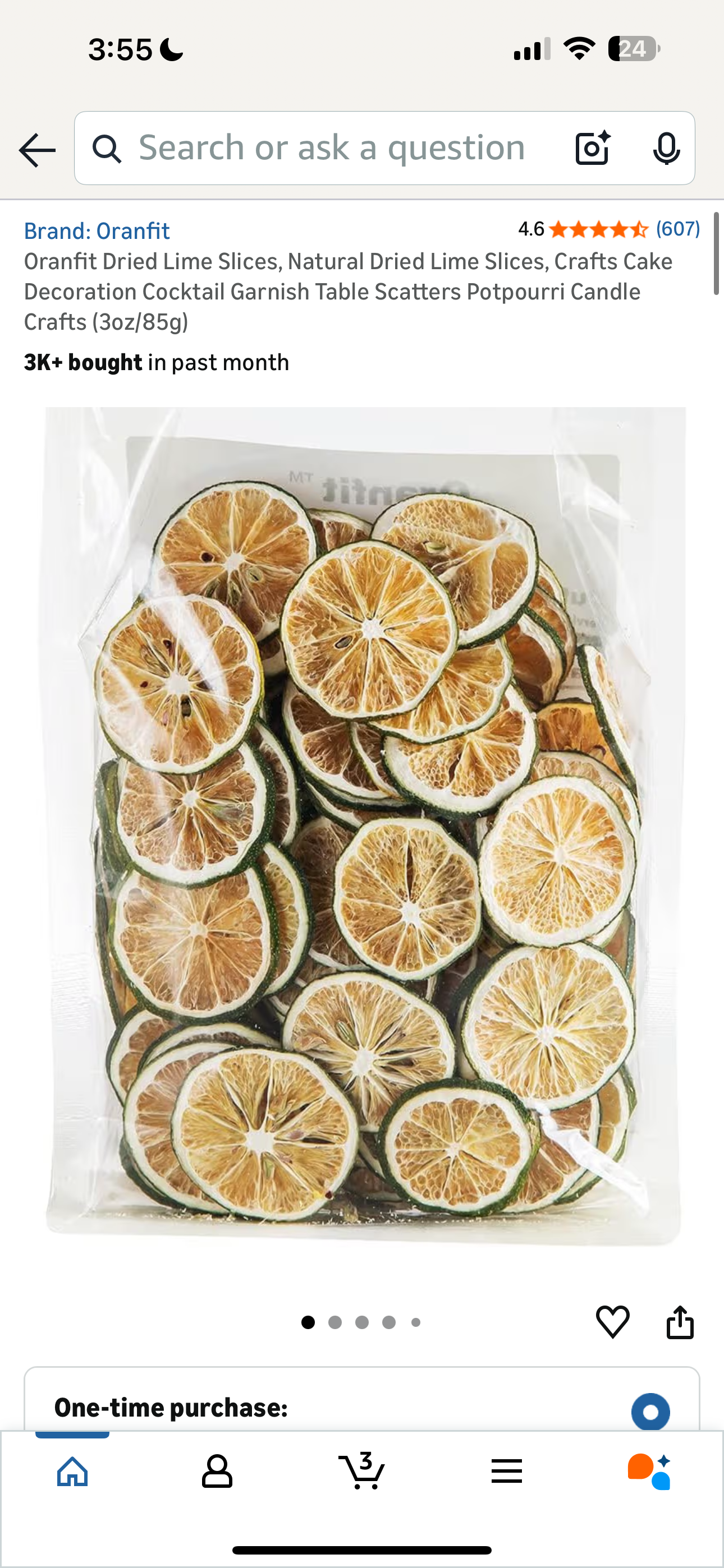 Dried Lime Slices