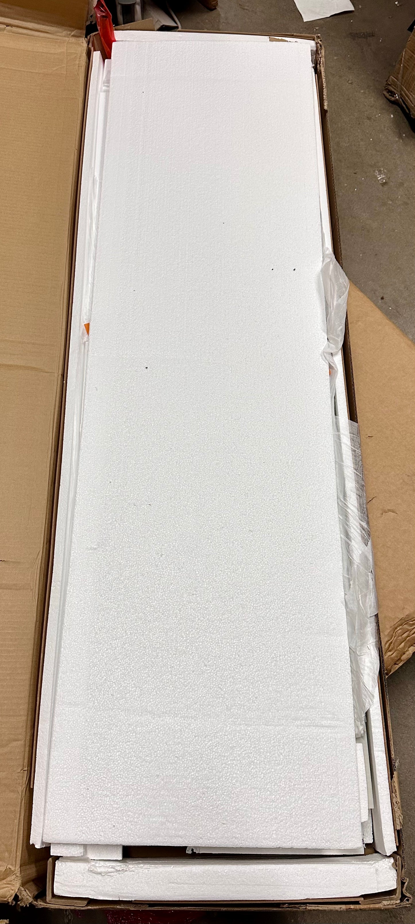 YESHOMY Farmhouse TV Stand for Televisions up to 65”, Sliding Barn Doors and Storage Cabinets, Console Table and Media Furniture for Living Room, Milk White, (L1110)