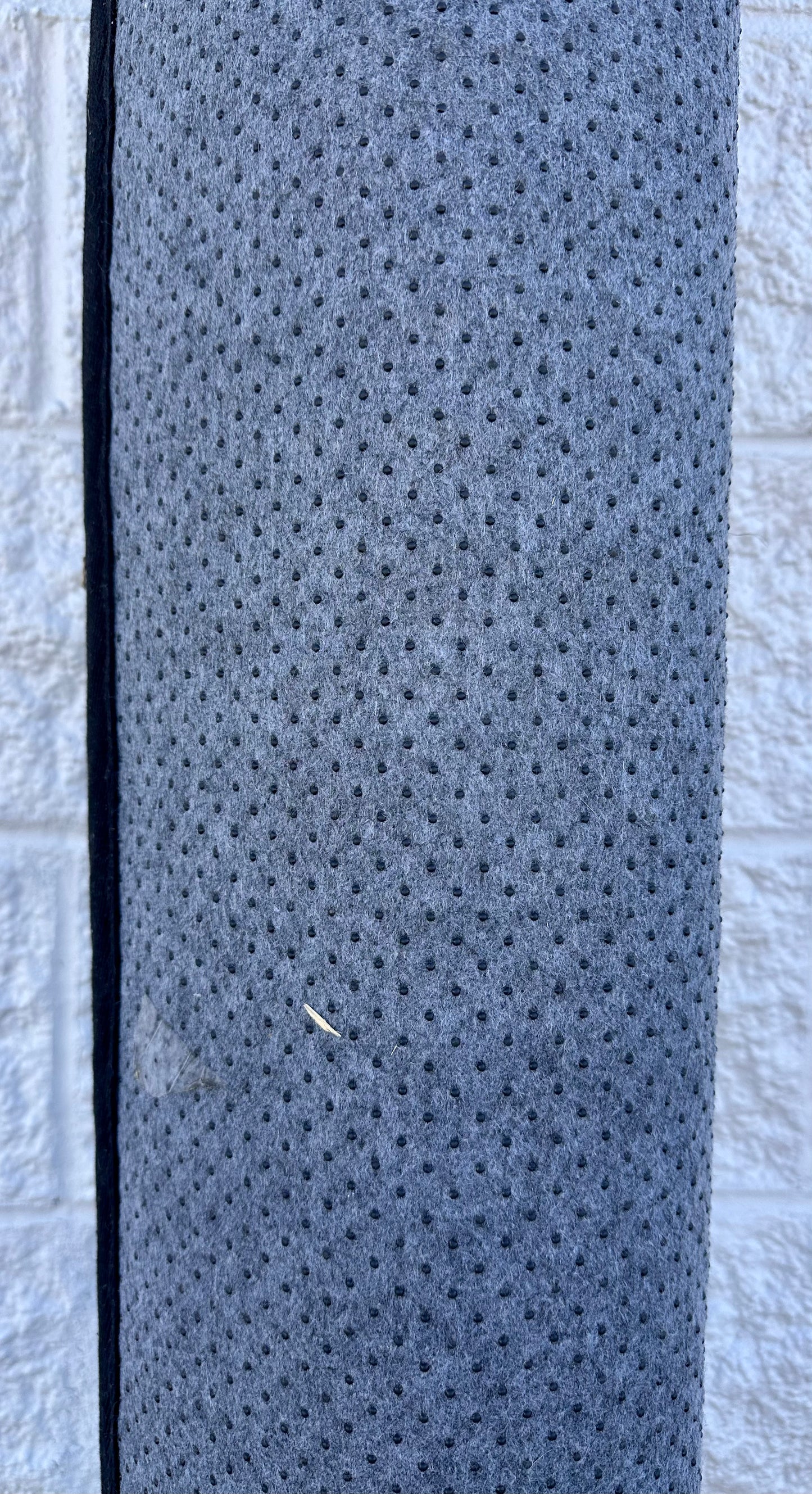 SAFAVIEH Seagrass Area Rug 8x10 - Natural Fiber Collection - Large - Natural & Dark Grey, Seagrass, Basketweave Pattern (L1049)