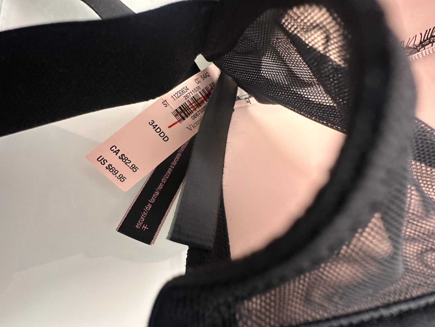 Victoria’s Secret 34 DDD Bra