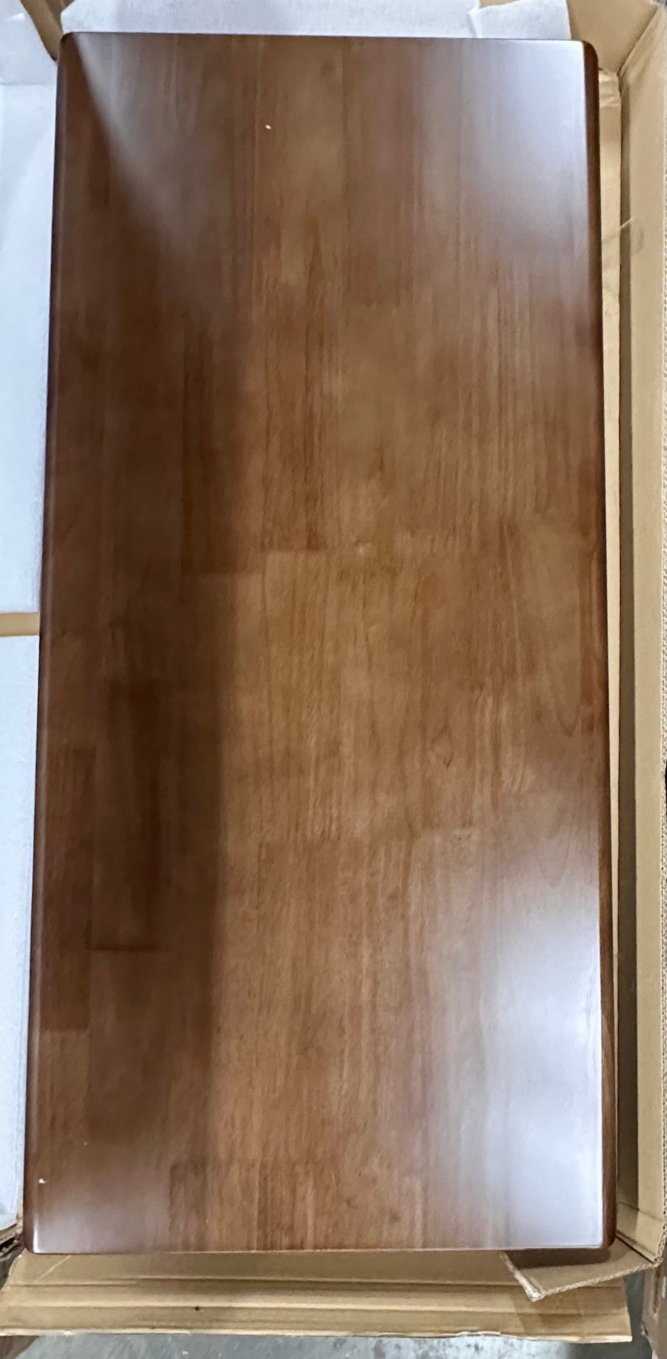 Solid Wood Desk with Drawers, Small Computer Desk for Small Spaces, Gaming Study Home Office Desks for Work, Student PC Desk for Bedroom, Escritorios para Cuartos (Walnut Color, 47inch) O472)