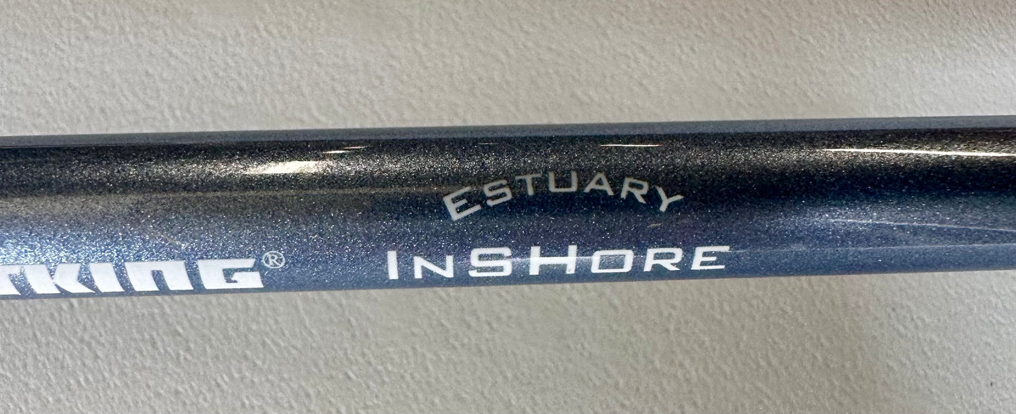 New - KastKing Estuary Inshore Saltwater Fishing Rod Featuring American Tackle Microwave Air Guides, IM7 Toray Carbon Blanks, Nano Resin Technology (W406)