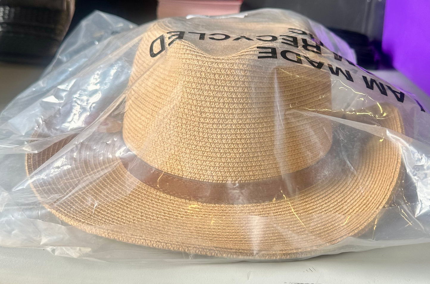 WOOH Summer Straw Hats for Women, Beach Hats for Women Foldable,Panama Wide Brim Hat for Garden,Premium Package UPF80+