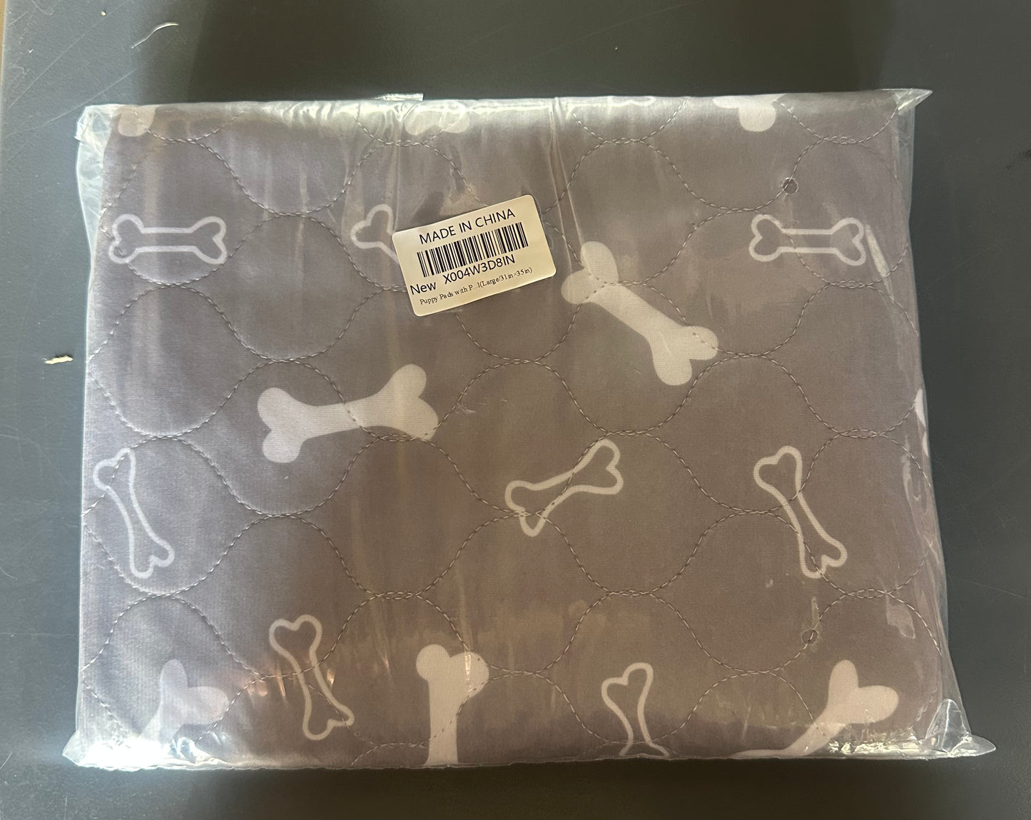 Puppy Pet Pad, Reusable Puppy Pad with Pheromones, Washable Pet Pad for Dog & Cat, Durable Leak-Proof Training Pad, 31”x 35”