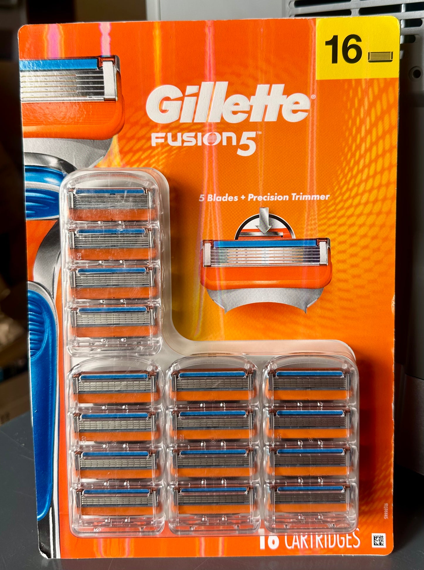 Gillette Fusion5 Razor Blades - 16 Cartridge Refills