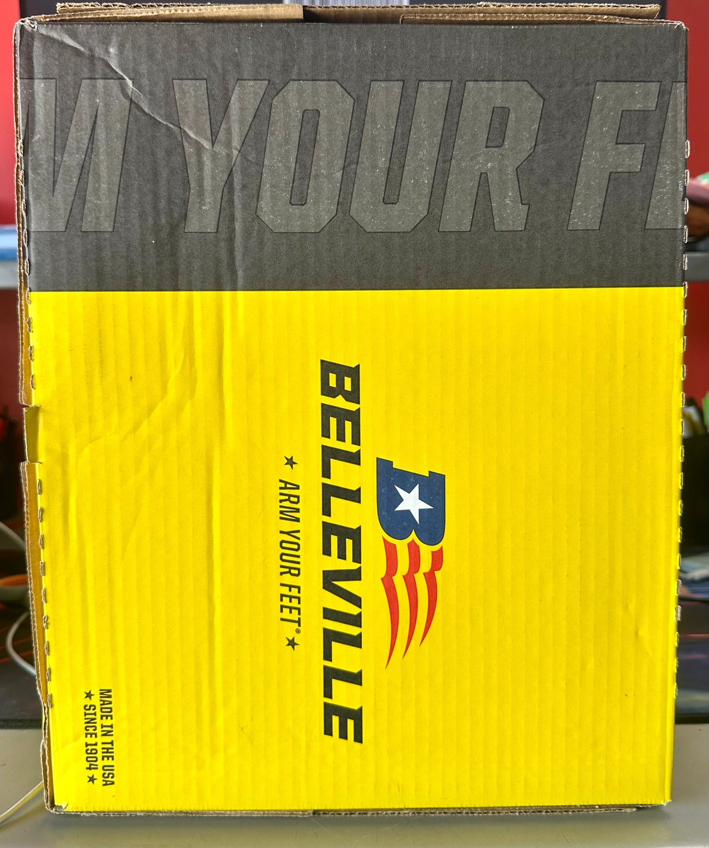 Belleville Waterproof Steel Toe Boots for Men, 200g Thinsulate, Non-Slip Insulated Tactical Boots, Dry in Wet Work, Impact & Compression Protection, Slip-Resistant Grip, Made in USA, Black Boots (Men’s 8.5 Wide)