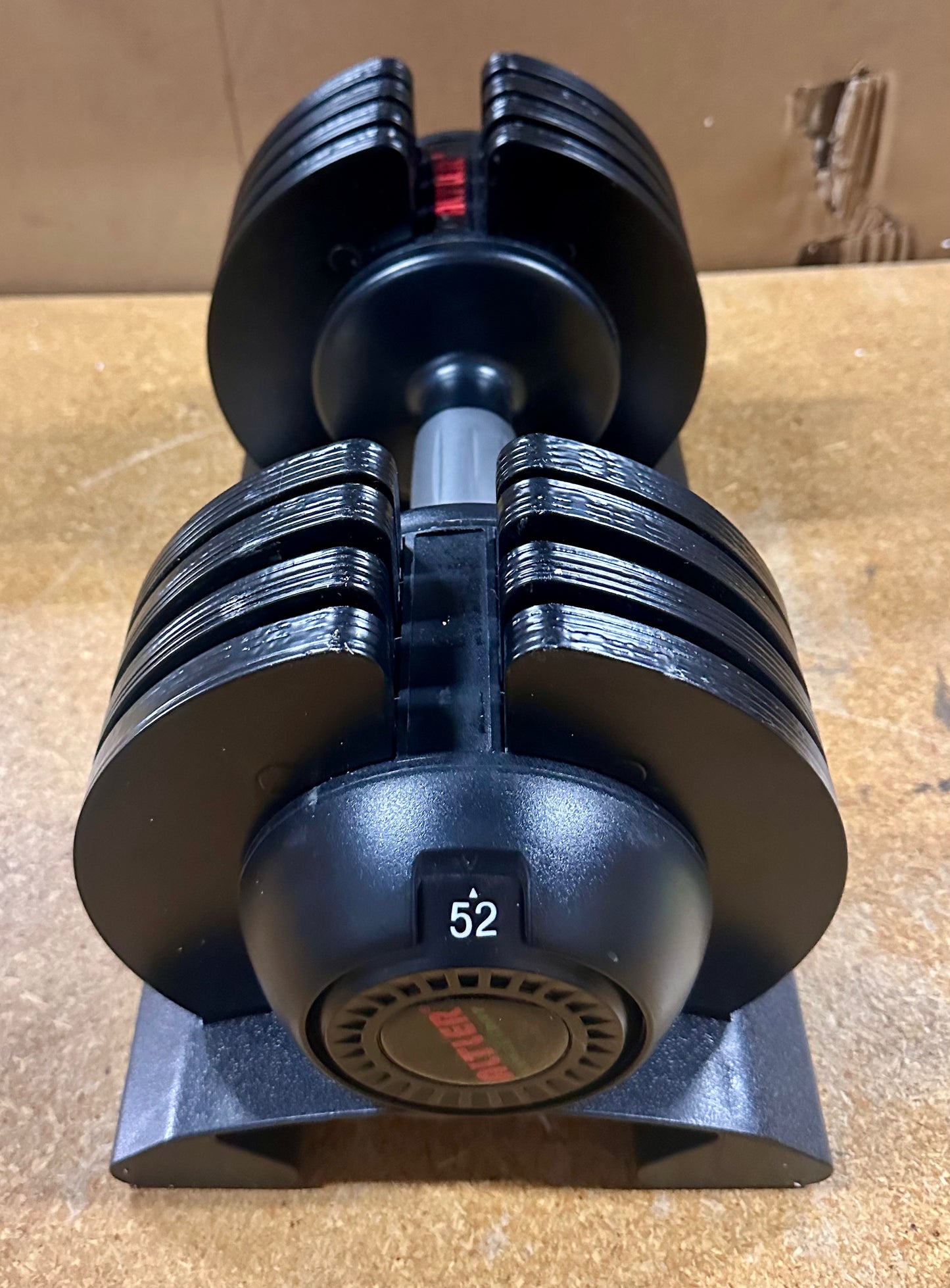 ALTLER 52LBS Single Adjustable Dumbbell with Secure Locking Mechanism for Safe & Customizable Strength Training (W497)