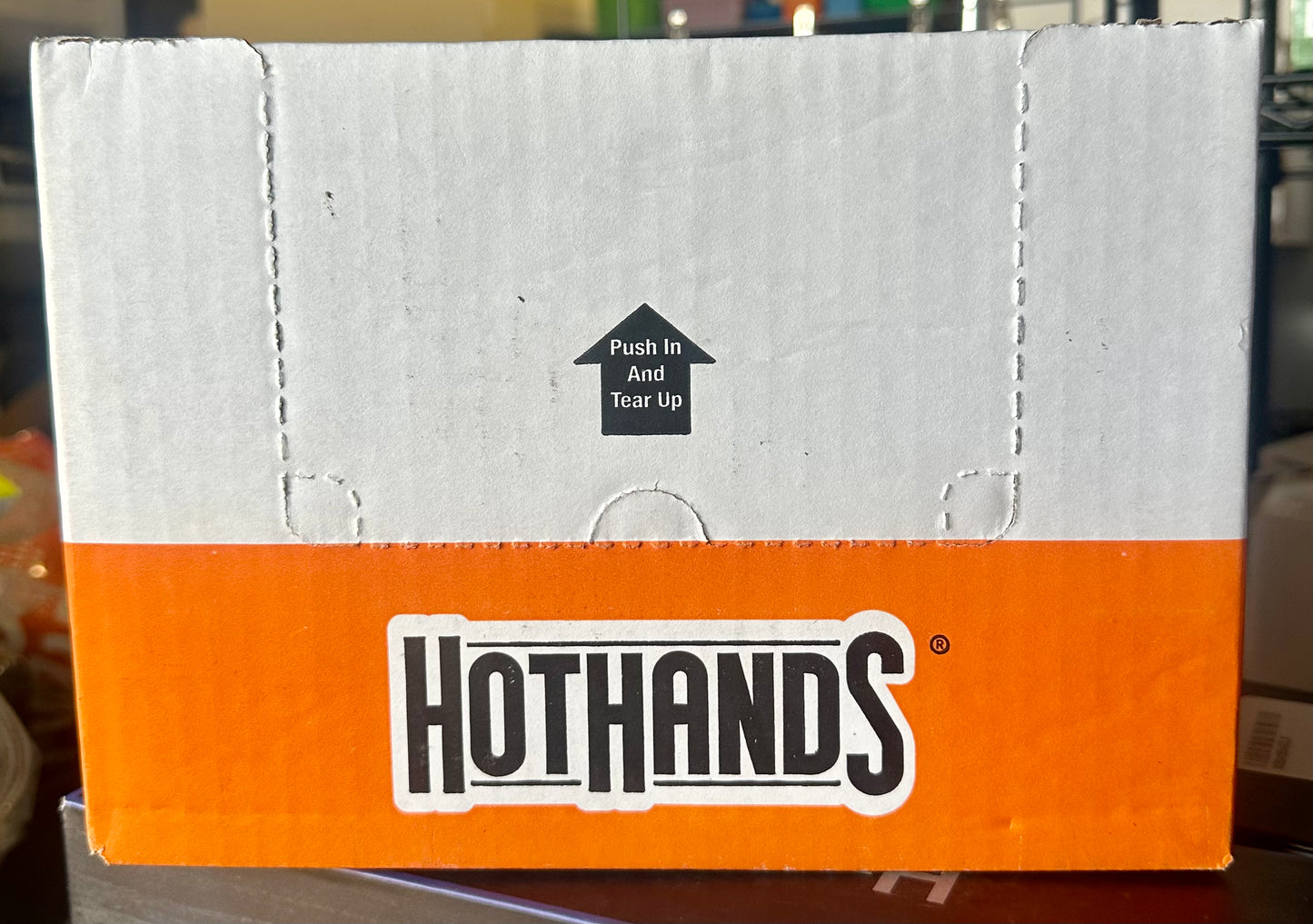 7-Pack, HotHands Lap Warmer, Ready to Use, Single Use, Up to 8 Hours, Case of 7 Pouches