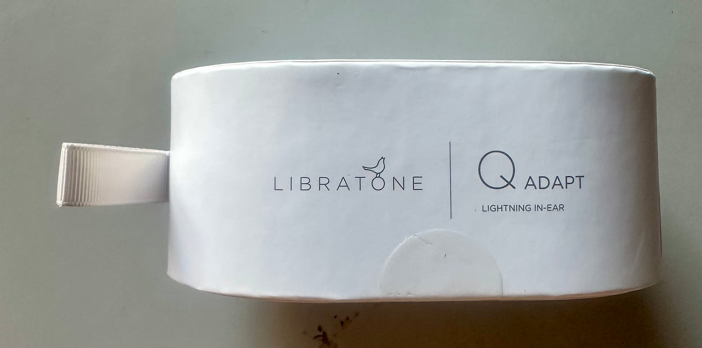 Libratone Q Adapt iPhone Lightning In-Ear Noise Cancelling Headphones, Stormy Black