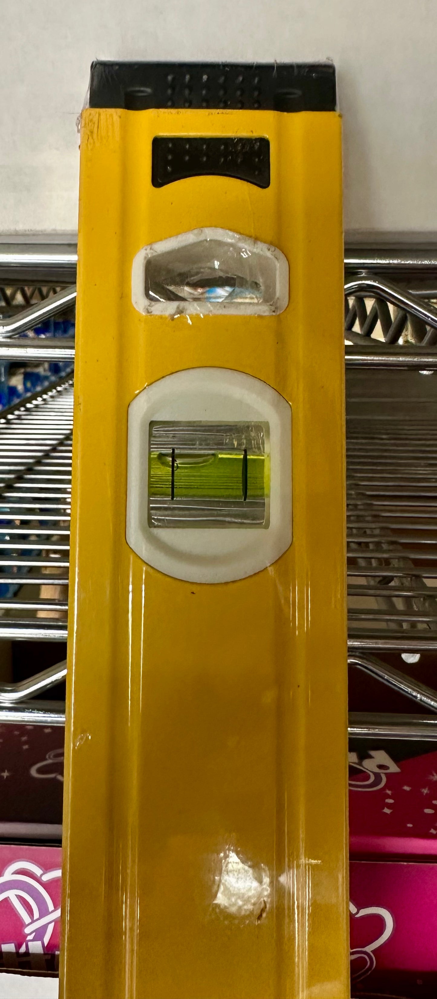 48” Magnetic Spirit Level with 45°/90°/180°Bubble Vials, Aluminum Spirit Level, Shockproof End Cap, for Construction