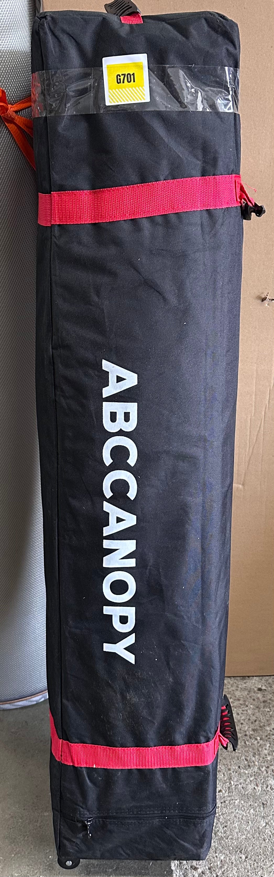 New - ABC Pop Up Canopy 10’x 10’ (G701)