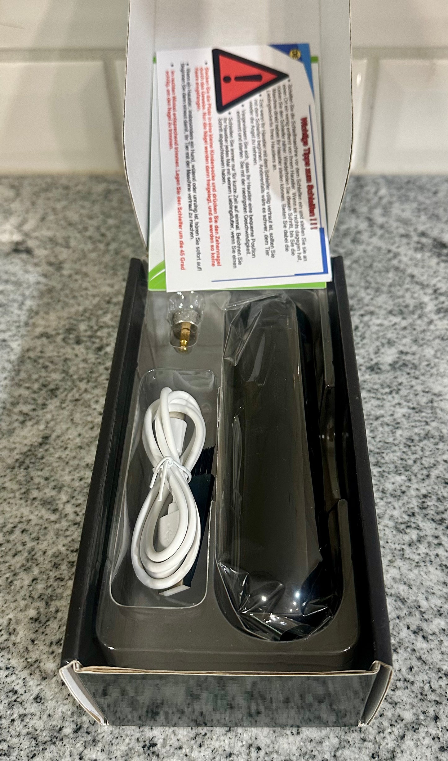 Dog Nail Grinder, Easy Quick Locate Dog Nail Trimmers, for Puppy Paw Toenails or Pets from Small, Medium to Large, with Travel Lock, Whisper Quiet, Heavy Duty 3 Speeds