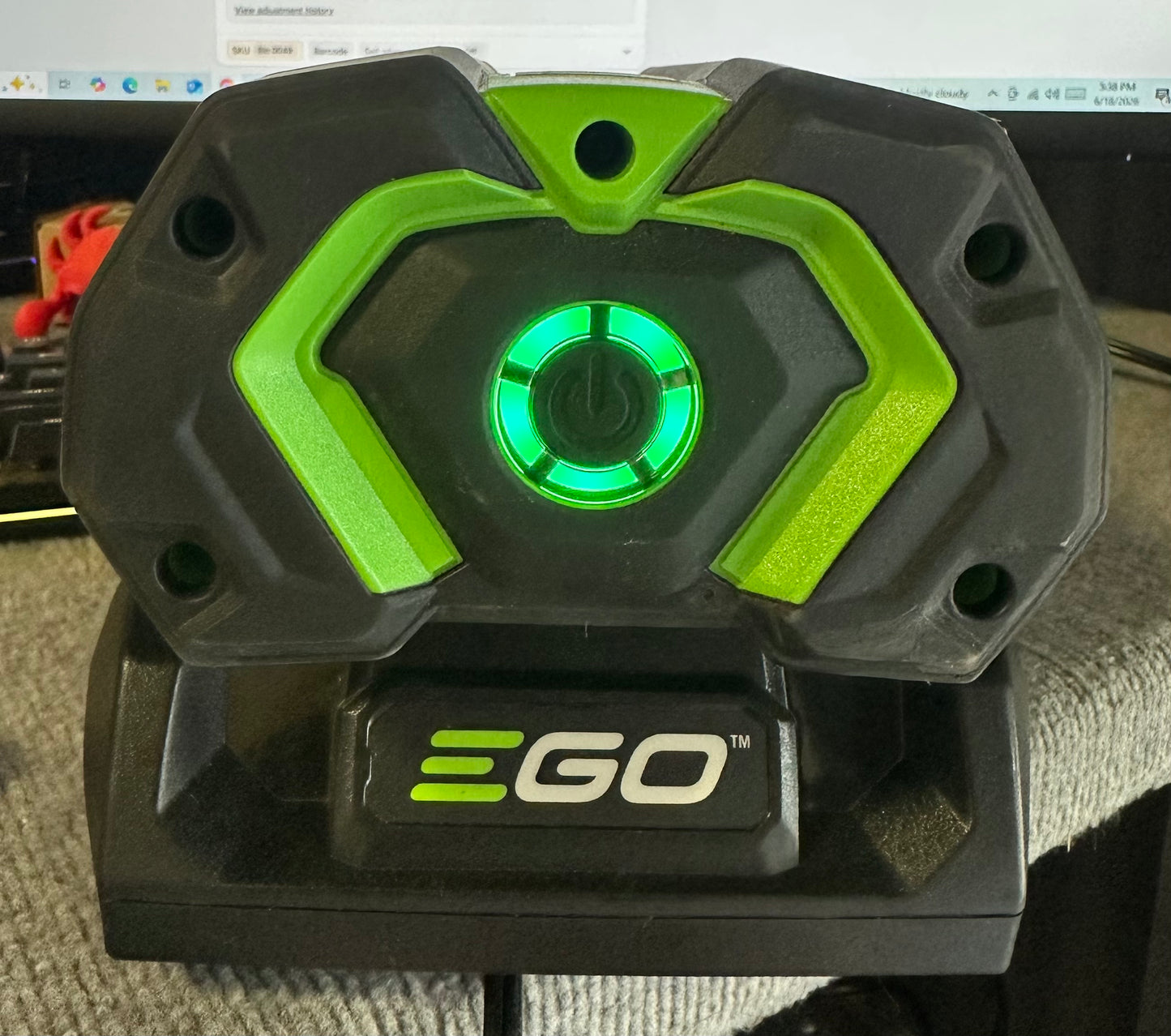 Combo Set of EGO Power Battery 56V, 4.0Ah - BA2242T and EGO POWER+ 320W Speed Charger - CH3200