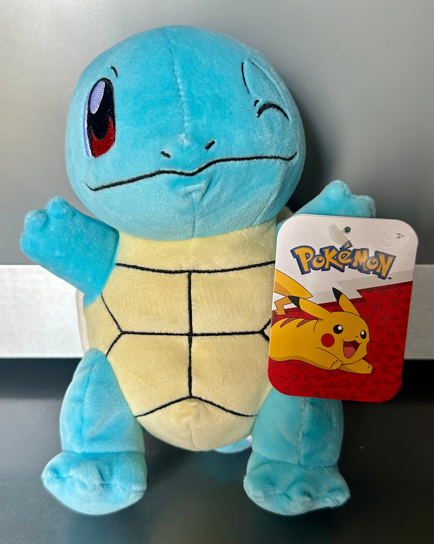 Pokemon 8" Squirtle Plush - Officially Licensed - Generation 1 Starter Figure - Authentic Soft Stuffed Animal Toy