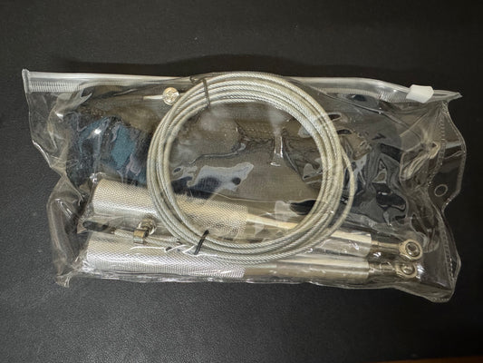 Jumping rope for physical training, 300 cms, thick rope adjustable and flexible for any type of exercise, perfect for your daily routines, microfiber towel included, ropes for working out