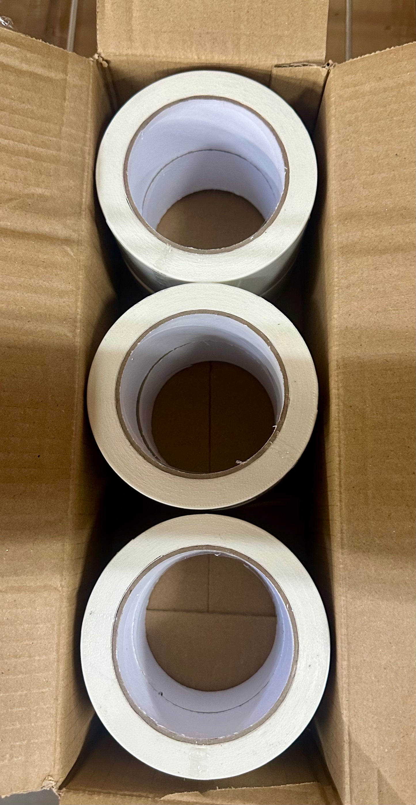 Lichamp Bulk 6 Pack Double Sided Carpet Tape for Hardwood Floors, 2” Wide x 11 Yards, Area Rug, Carpet Stickers, Rug Gripper Tape