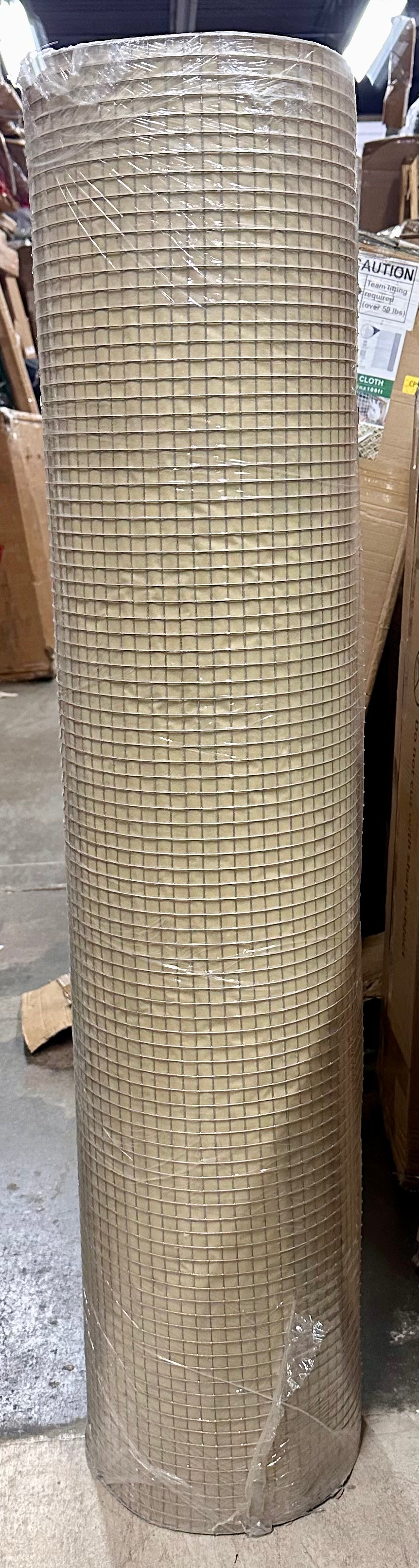 Hardware Cloth 1/2 inch 48 in x 100 Ft 19 Gauge - Welded Wire Fence Roll, Garden Fencing, Rodent Wire, DIY projects (G884)