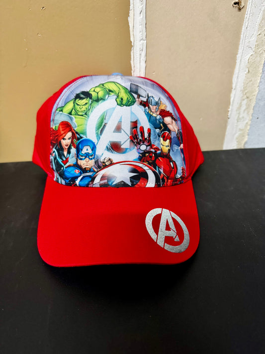 Marvel Legends Captain America, Ironman, Avengers, Hulk Baseball Cap for Boys – Avengers Hat Youth Ages 5-14